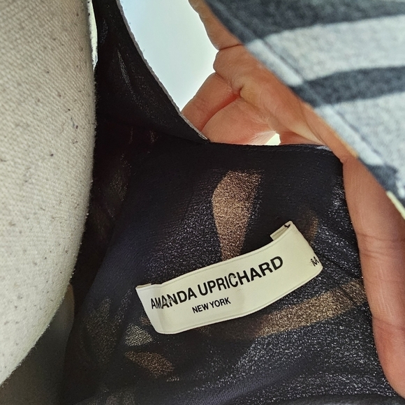 Amanda Uprichard "Queens" Tropical Halter Dress - Picture 8 of 9